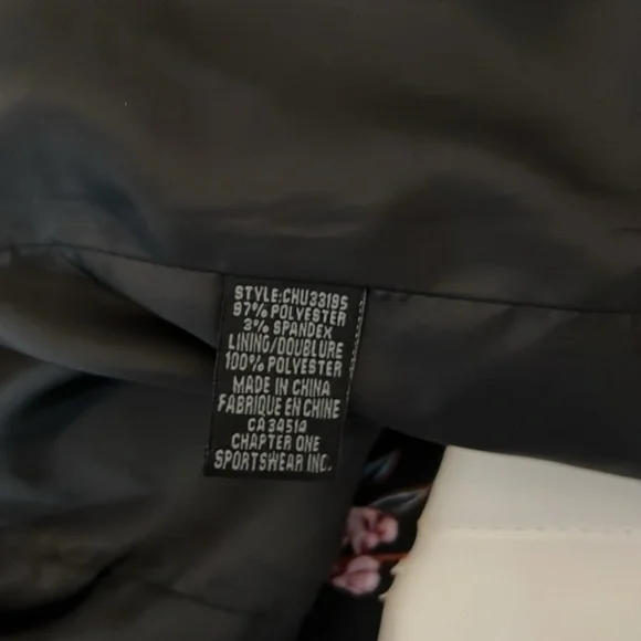 Floral Black Jacket - Picture 5 of 6